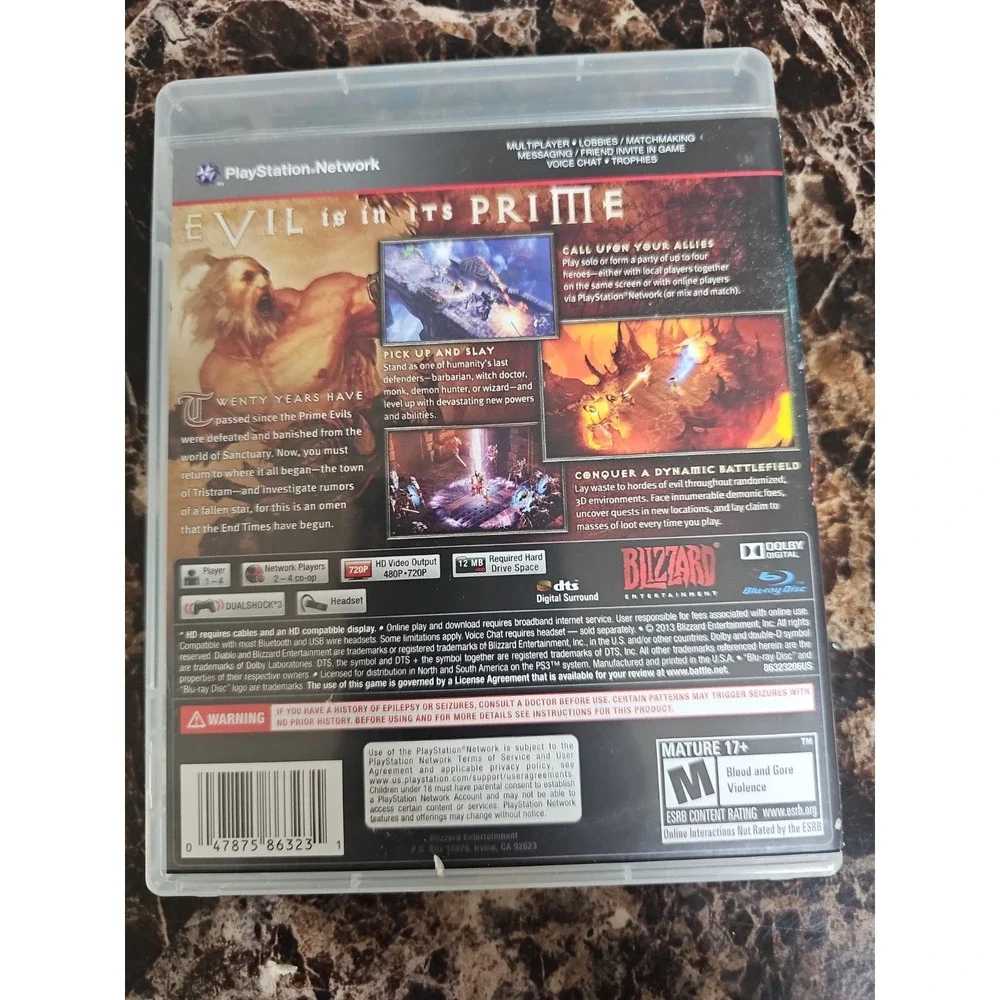 Diablo III (Sony PlayStation 3, 2013)